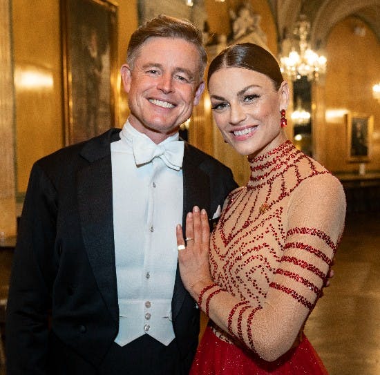 Caspar Phillipson og Malene Østergaard