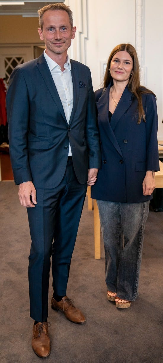 Kristian Jensen og Pernille Rosendahl