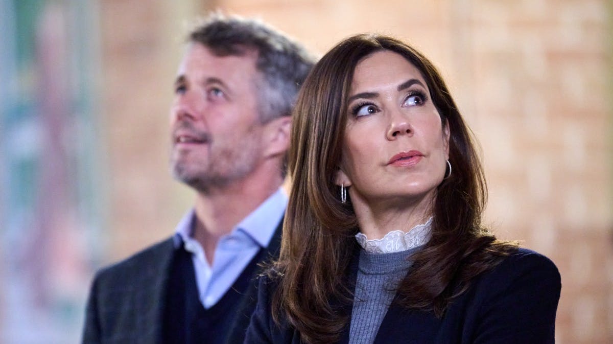 Kronprinsesse Mary og kronprins Frederik.