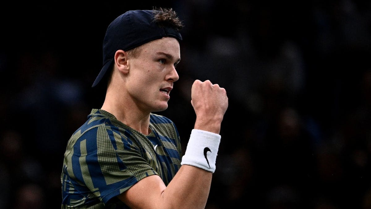 Fantastiske billeder! Holger Rune vinder Paris Masters | BILLED-BLADET