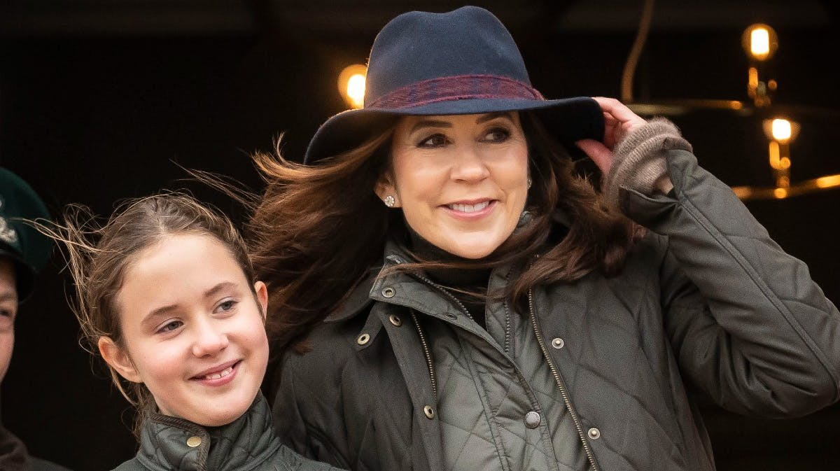 Kronprinsesse Mary og prinsesse Josephine
