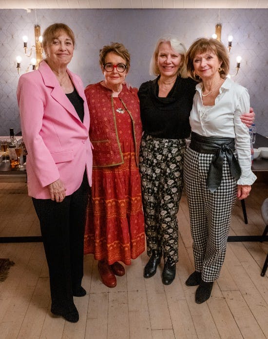 Malene Schwartz, Ghita Nørby, Kirsten Olesen og Sonja Oppenhagen. 