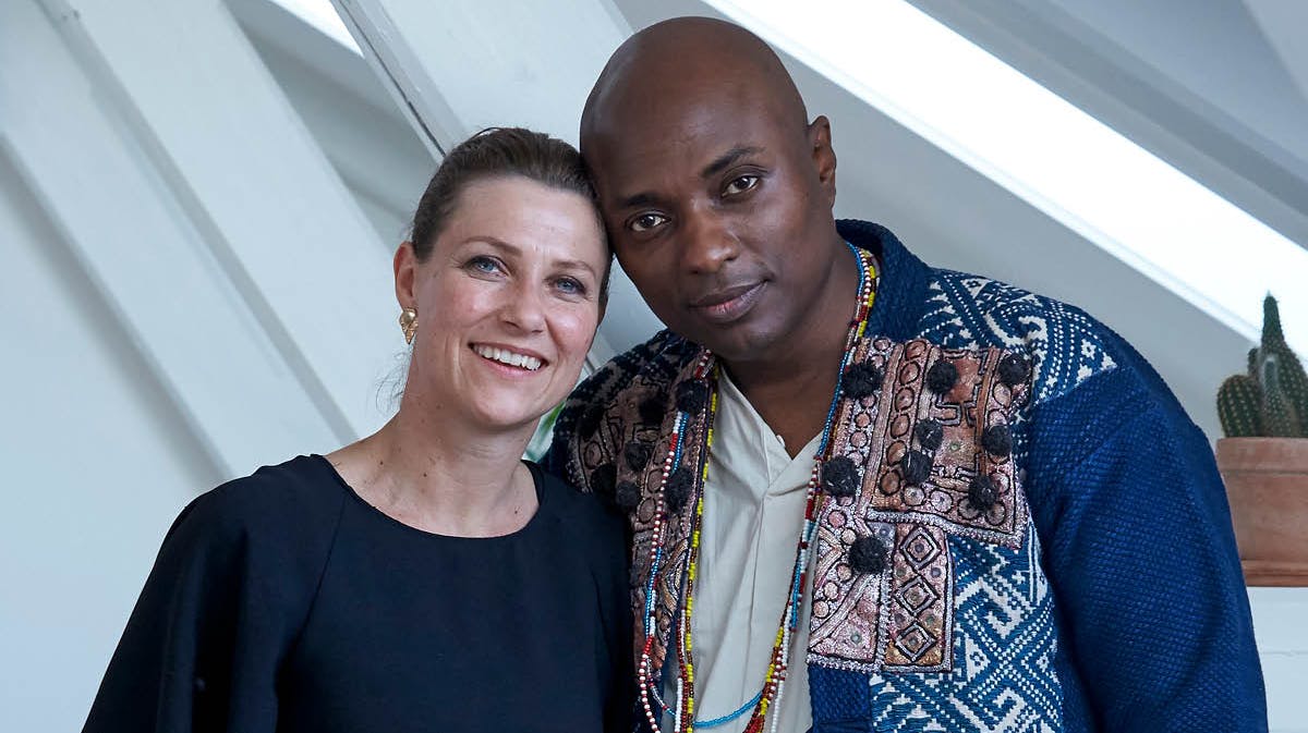 Prinsesse Märtha Louise og Shaman Durek.