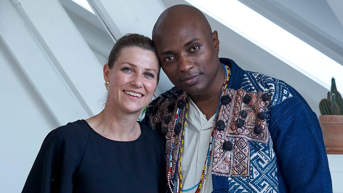 Prinsesse Märtha Louise og Shaman Durek.