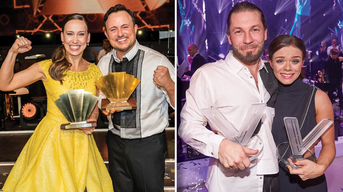 Merete Mærkedahl og Thomas Evers Poulsen samt Simon Stenspil og Asta Björk. 