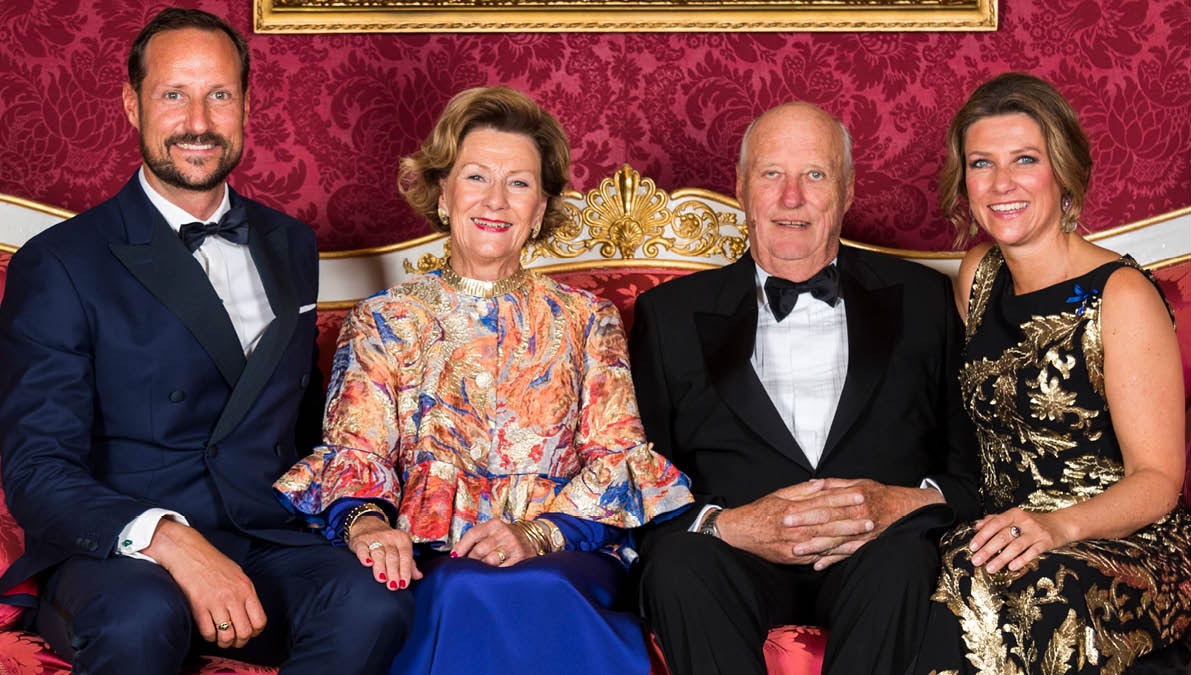 Den norske kongefamilie. 