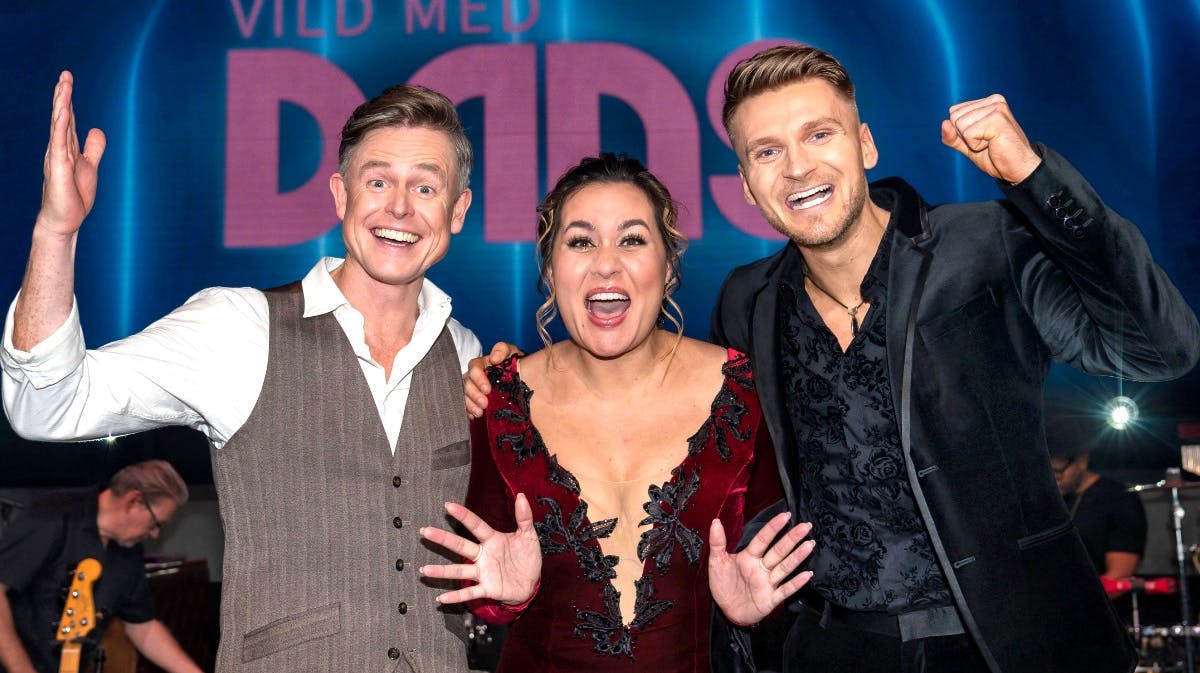 Caspar Phillipson, Natasha Brock og Daniel Wagner.