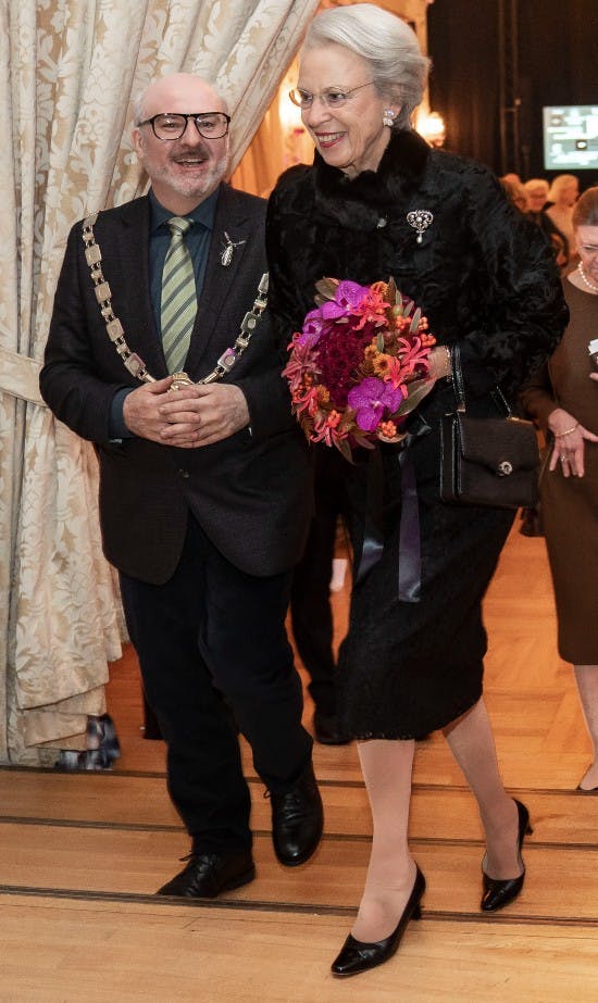 Prinsesse Benedikte og Johnny Alexander Wichmann