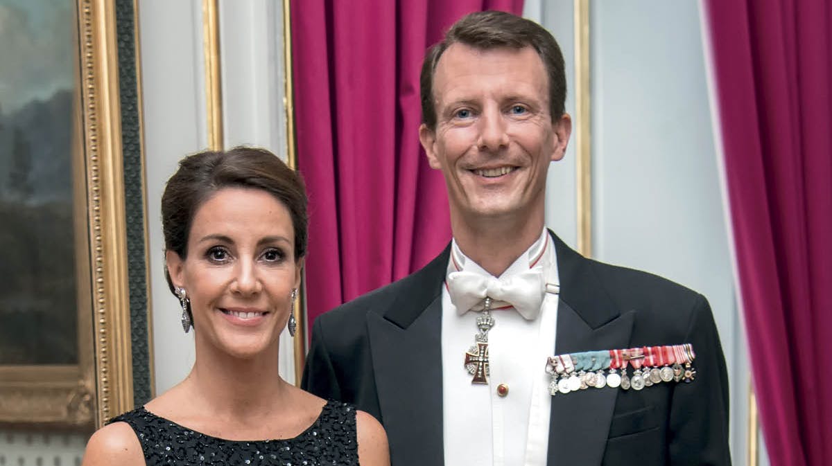 Prinsesse Marie og prins Joachim.