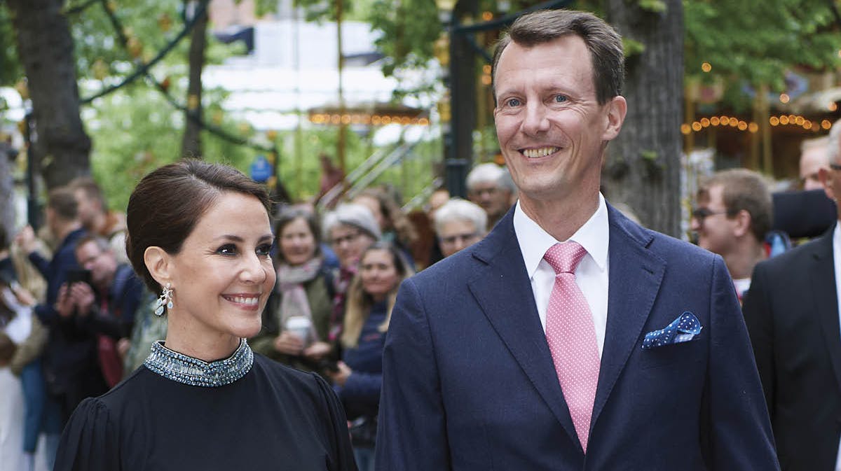 Prinsesse Marie og prins Joachim.