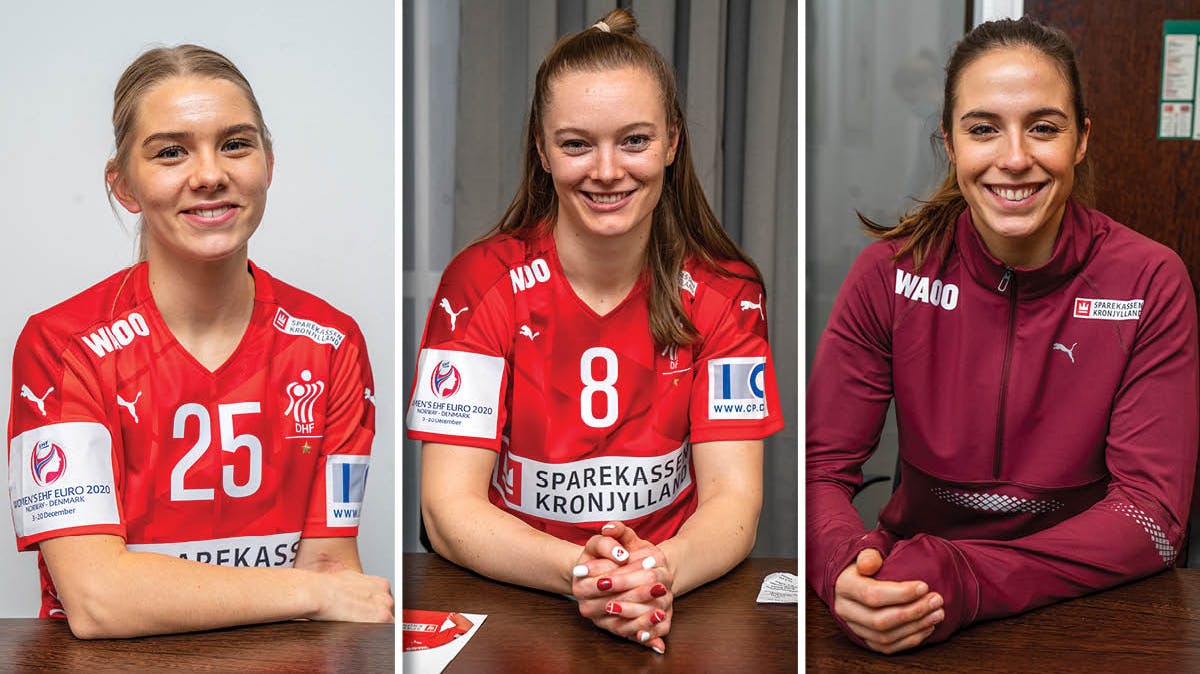 Trine Østergaard, Anne Mette Hansen og Louise Vinter Burgaard