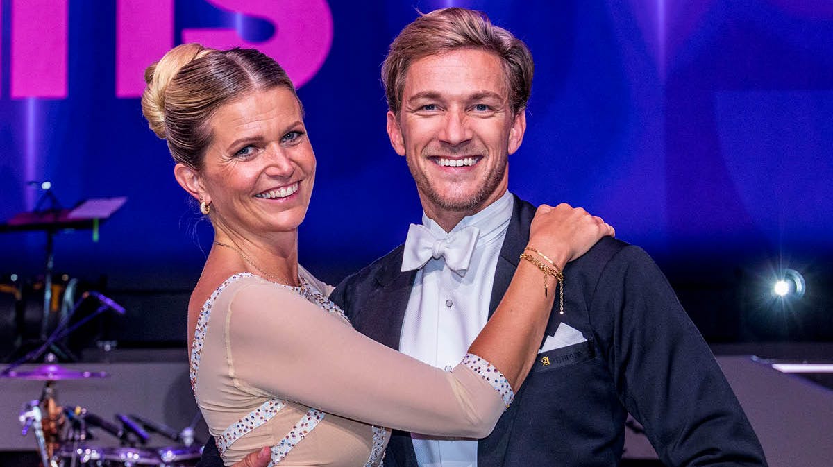 Heidi Frederikke og Michael Olesen i dette års "Vild med dans". 