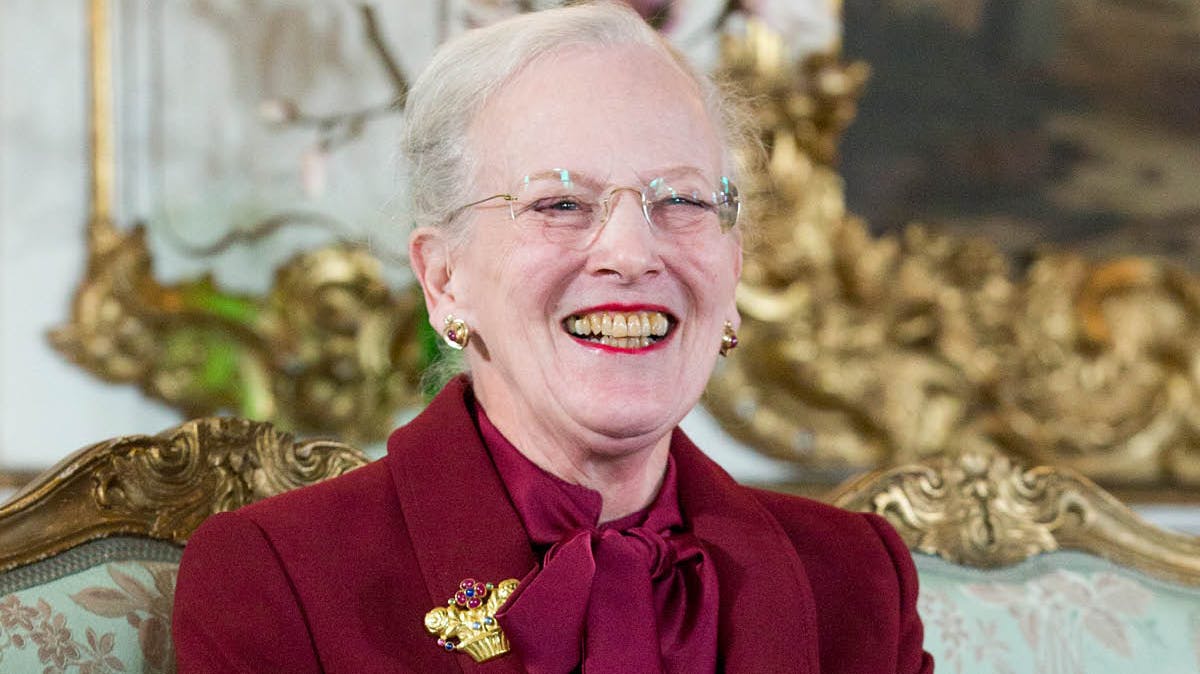 Dronning Margrethe.