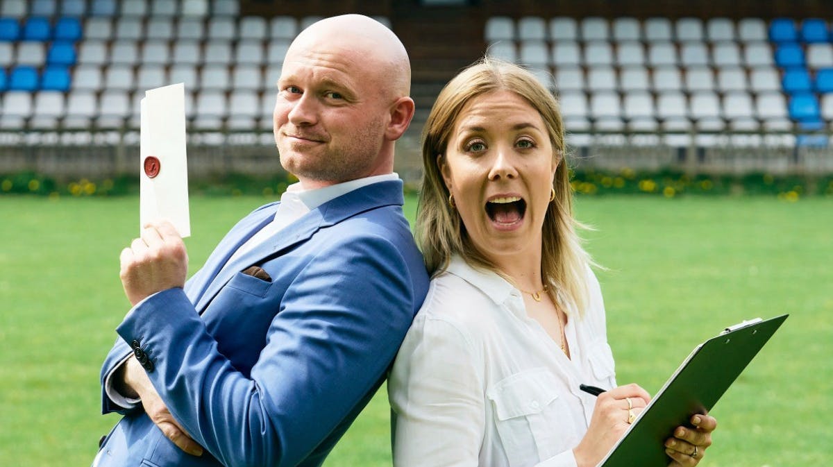 Mark le Fevre og Sofie Jo Kaufmanas