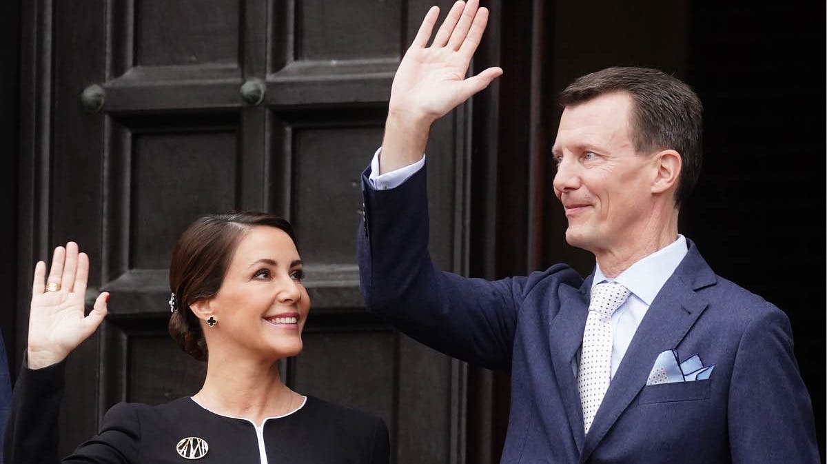 Prins Joachim og prinsesse Marie.