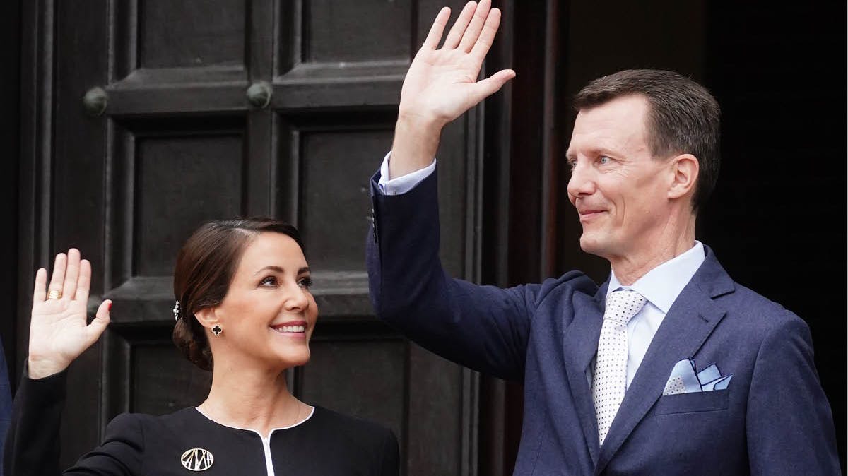 Prins Joachim og prinsesse Marie.