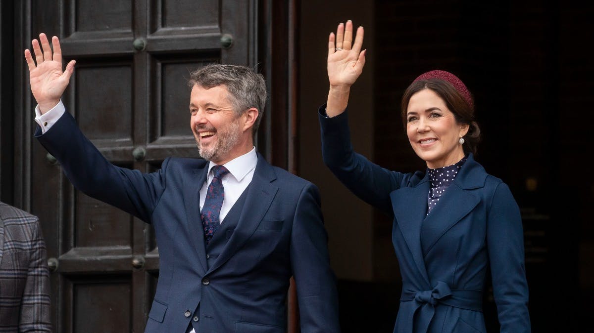 Kronprins Frederik og kronprinsesse Mary