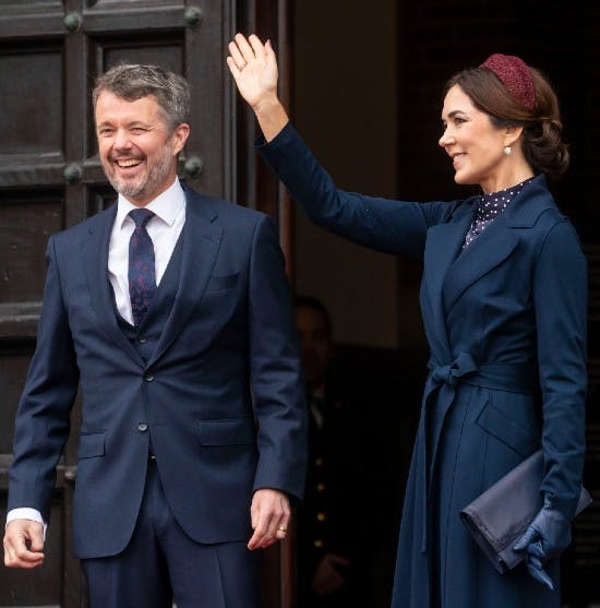 Kronprins Frederik og kronprinsesse Mary