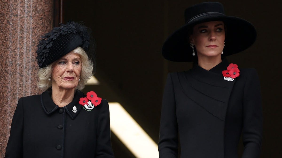 Dronning Camilla og hertuginde Catherine