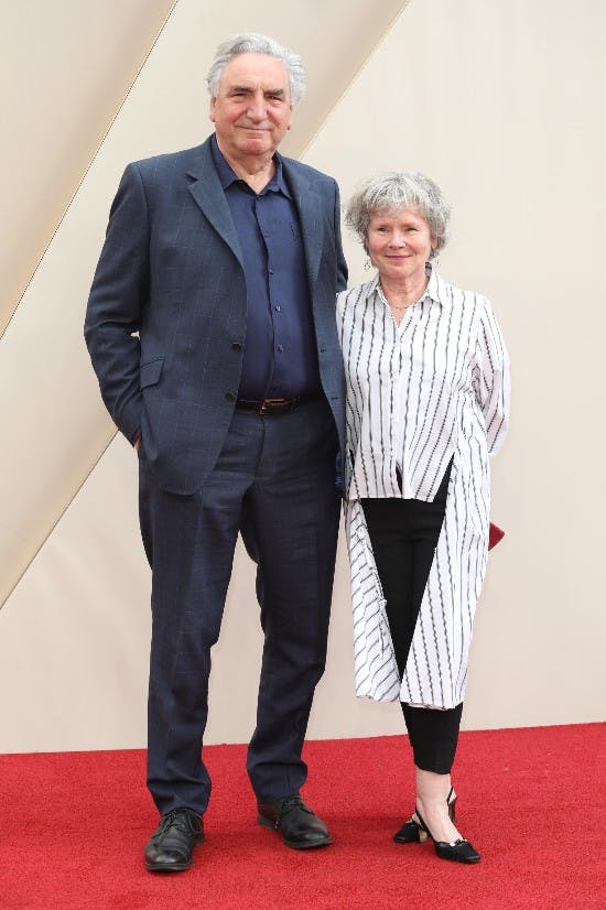 Jim Carter og Imelda Staunton