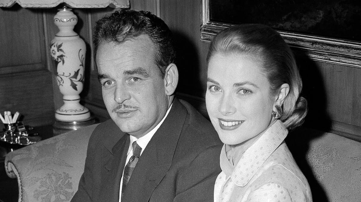 Fyrst Rainier og Grace Kelly