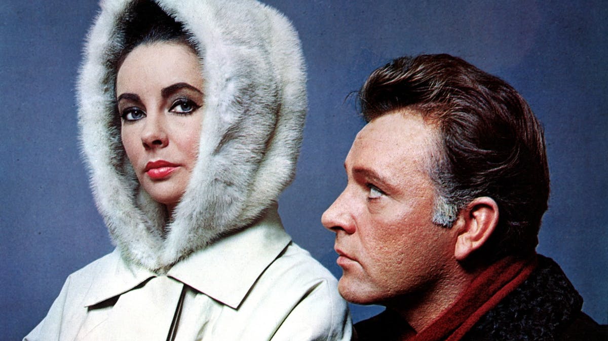 Elizabeth Taylor og Richard Burton