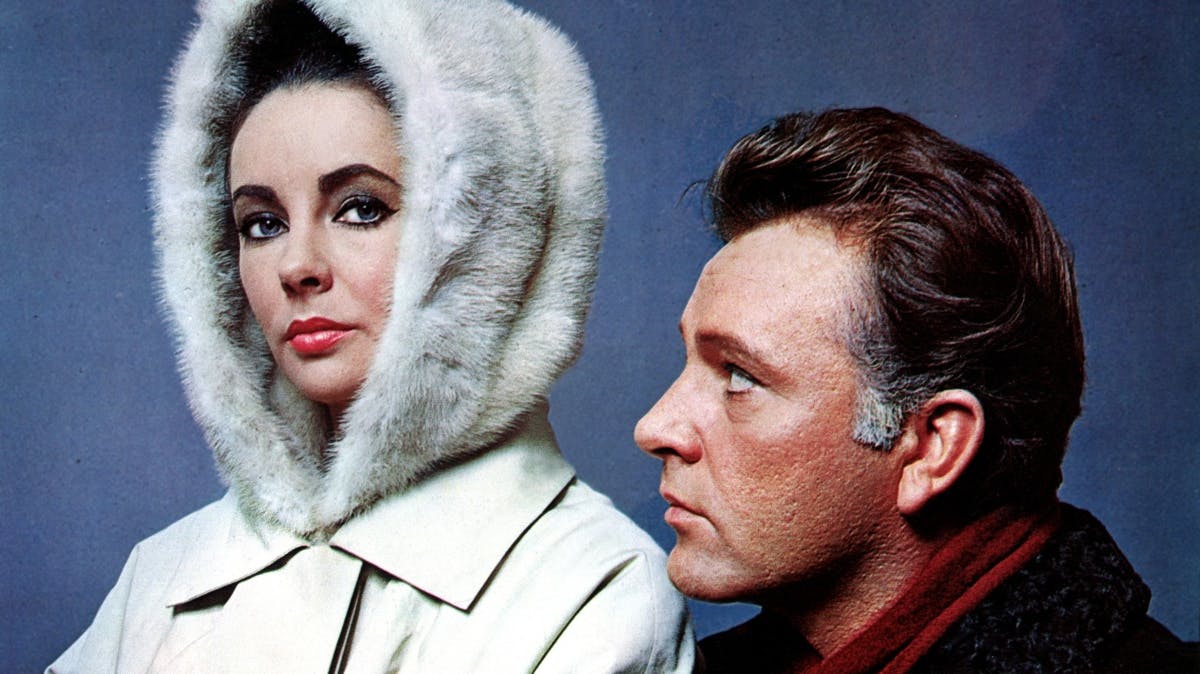 Elizabeth Taylor og Richard Burton