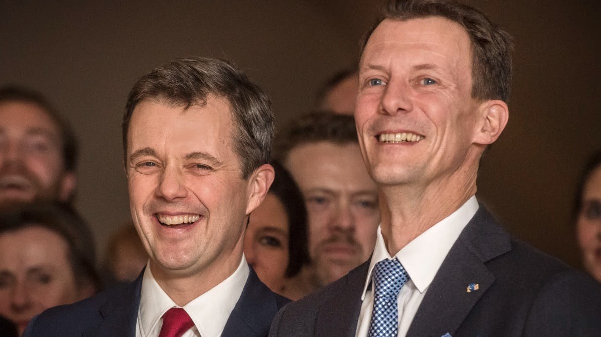 Kronprins Frederik og prins Joachim