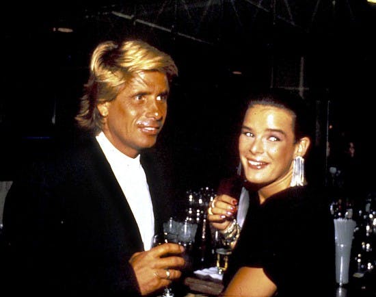 Mario Oliver og prinsesse Stéphanie i 80erne.&nbsp;

