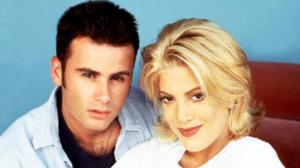 Ray Pruit og Donna Martin i "Beverly Hills 90210".