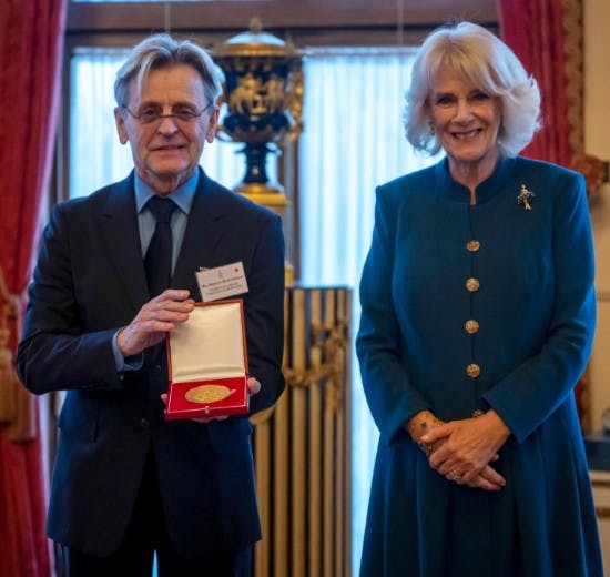 Mikhail Baryshnikov og dronning Camilla 