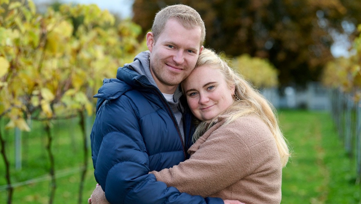 Claus og Nicoline fandt sammen i sæson 9 af "Landmand søger kærlighed".