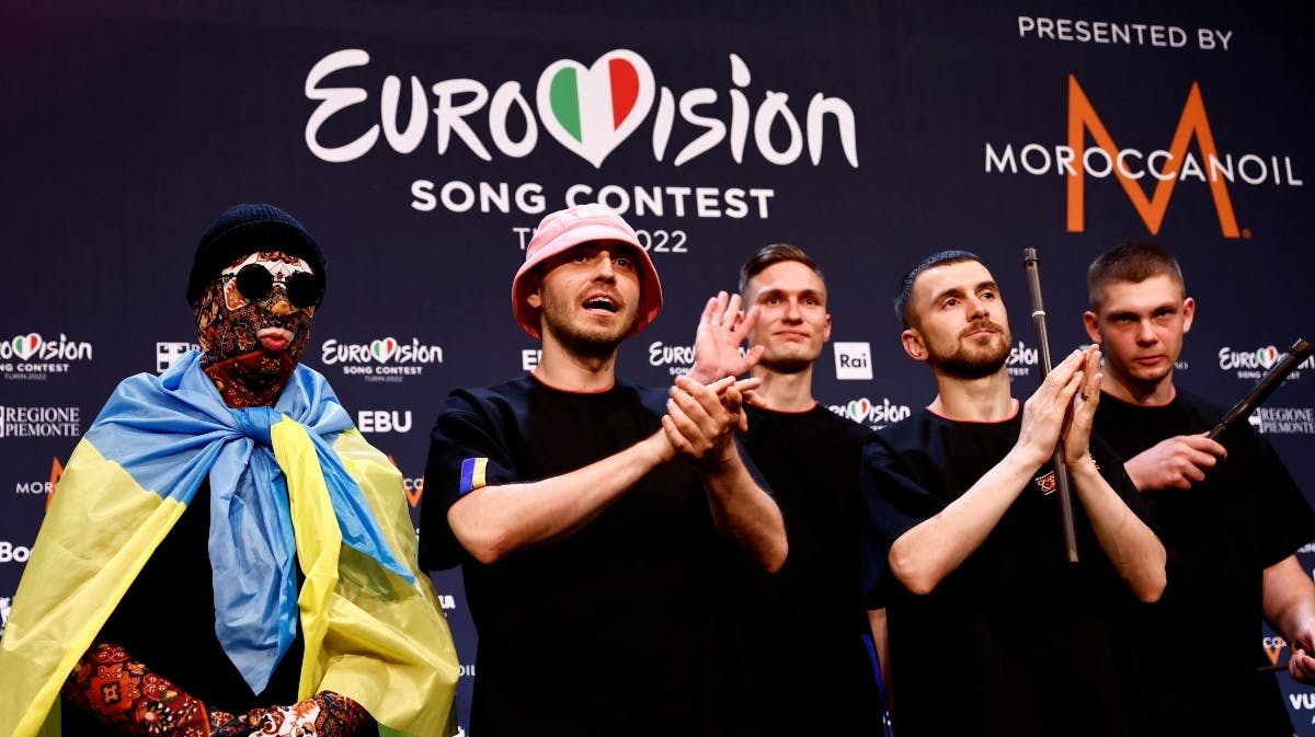 Ukraine vandt Eurovision Song Contest 2022.