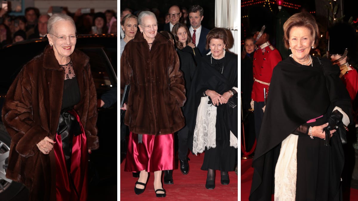 Dronning Margrethe og dronning Sonja&nbsp;
