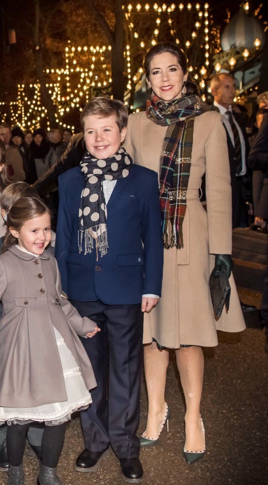 Kronprinsesse Mary til premiere i Tivoli i 2016. 