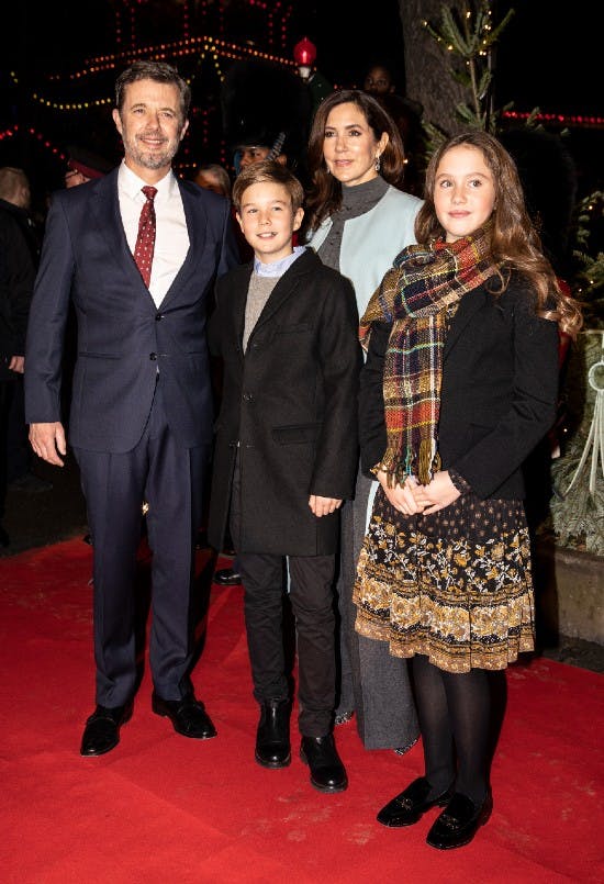 Kronprinsparret med Vincent og Josephine