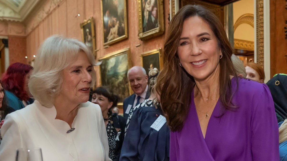 Dronning Camilla og kronprinsesse Mary