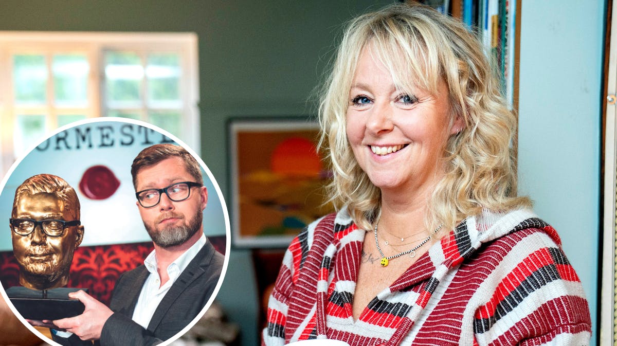 Puk Elgård og Lasse Rimmer i Stormester