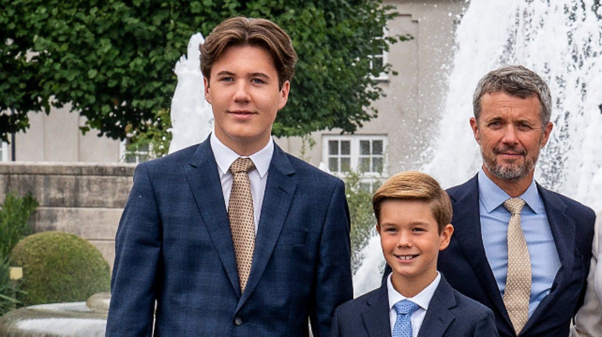 Prins Christian, prins Vincent og kronprins Frederik