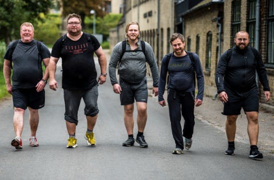 Claus Christensen, Mads Dalsborg, Steffen Egebo Nielsen, Gorm Wisweh og Magnus Koefoed.