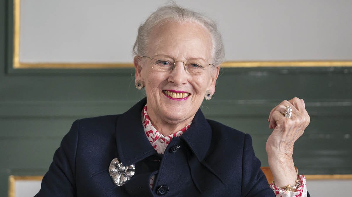 Dronning Margrethe.