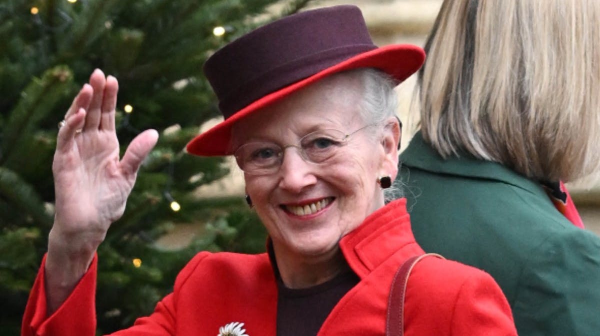 Dronning Margrethe.