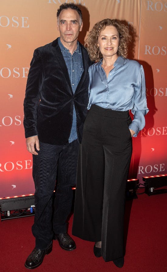 Tom Hale og Camilla Søeberg til premiere tidligere på året.