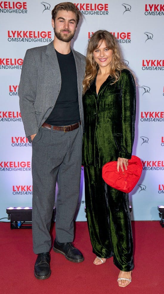 Roberta Reichhardt med kæresten Eskil.