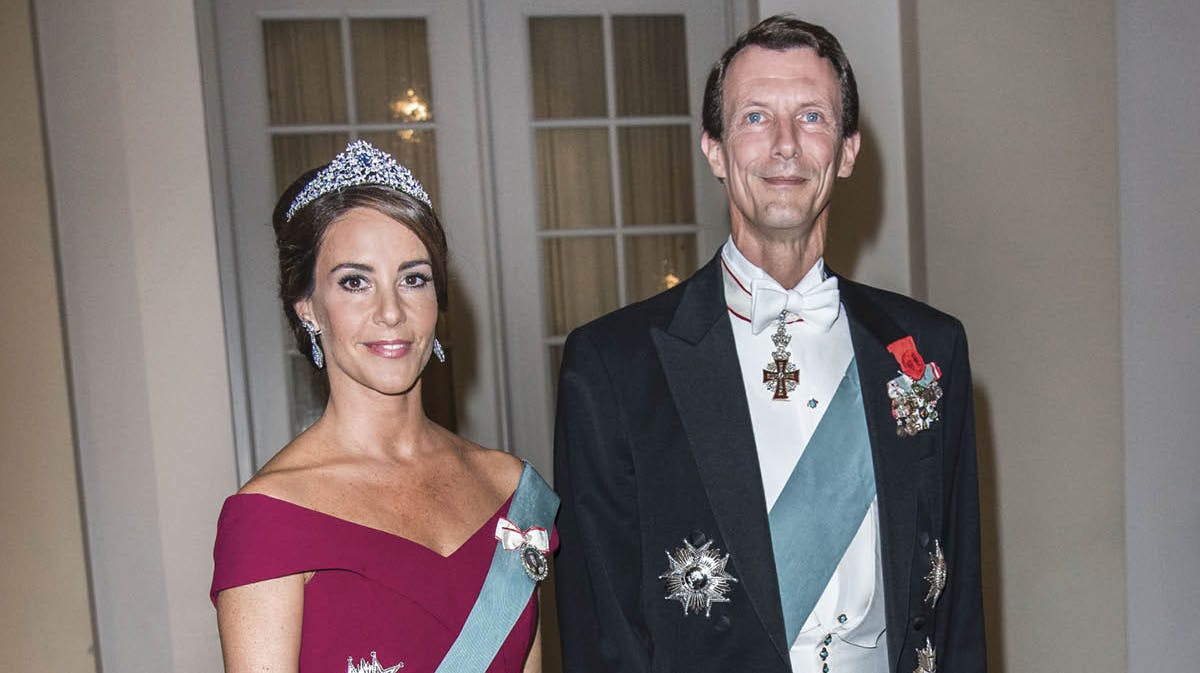 Prinsesse Marie og prins Joachim.