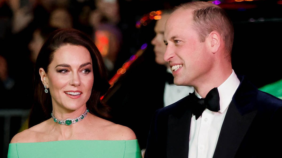 Prinsesse Kate og prins William.