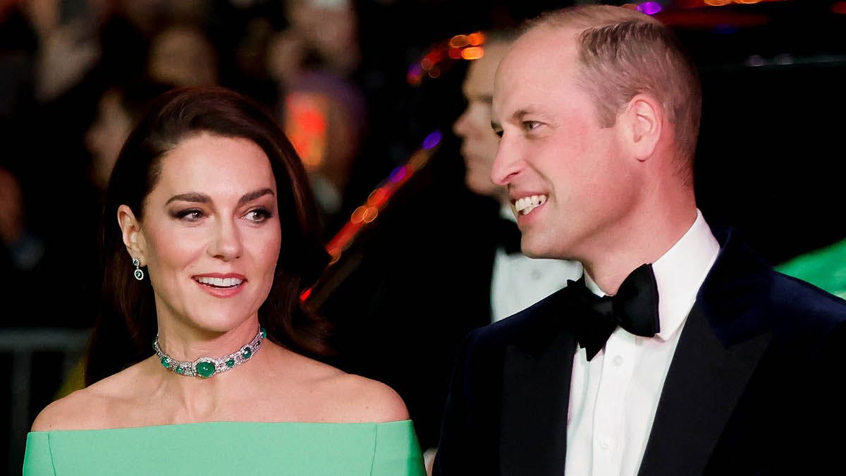 Prinsesse Kate og prins William. 