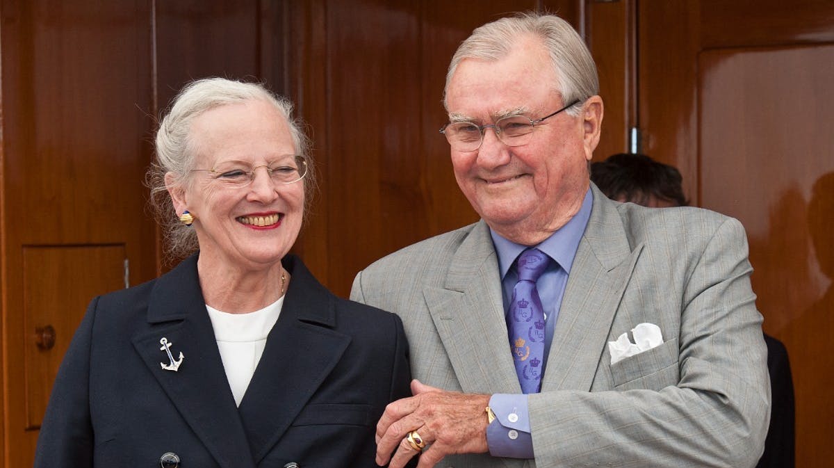 Dronning Margrethe og prins Henrik