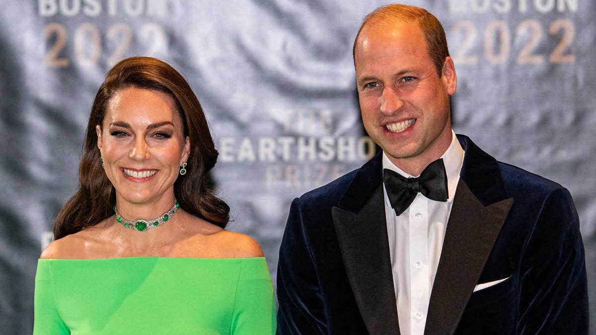 Prinsesse Kate og Prins William. 