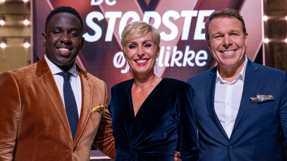 Melvin Kakooza, Cecilie Beck og Mikkel Beha Erichsen.